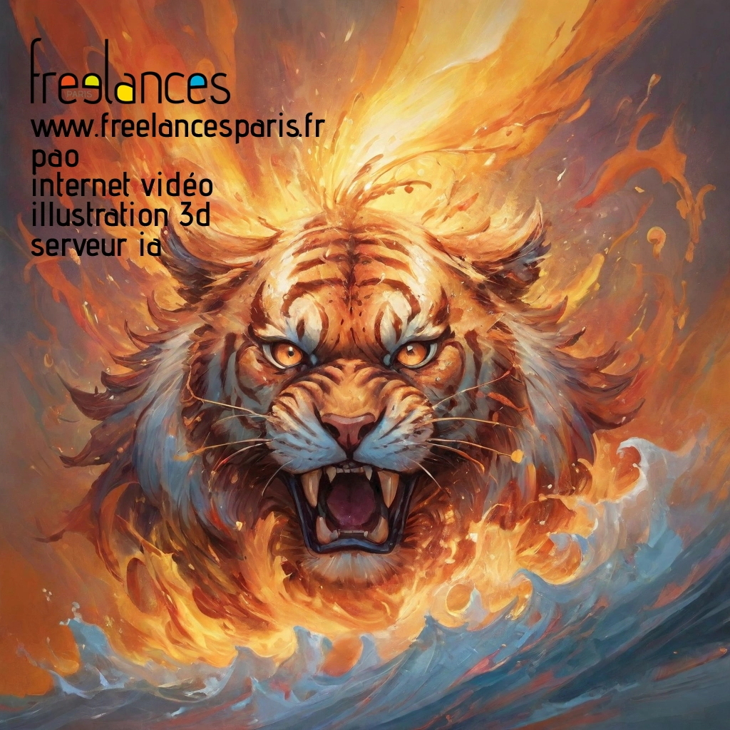 Pao mise en page internet vidéo illustration 3d serveur IA générative AI freelance paris studio de création magazines lu8a5ou0